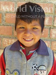 Choose a child to sponsor, like this little boy from Mosoj P'unchay, Alex age 6