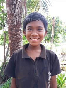 Choose a child to sponsor, like this little boy from Soutr Nikom, Kao age 12