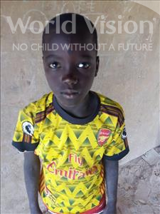 Choose a child to sponsor, like this little boy from Sirba, Salamou age 10