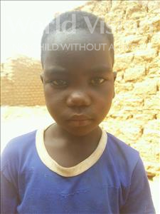 Choose a child to sponsor, like this little boy from Sirba, Khalidou age 6