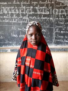 Choose a child to sponsor, like this little girl from Komabangou, Soueba age 10
