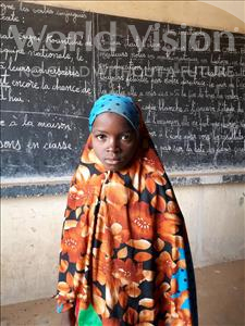 Choose a child to sponsor, like this little girl from Komabangou, Roukayya age 10