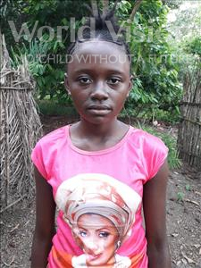 Choose a child to sponsor, like this little girl from Tegloma, Iye age 12
