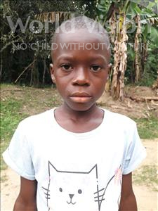 Choose a child to sponsor, like this little boy from Jaiama Bongor, Ernest age 10