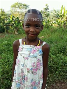 Choose a child to sponsor, like this little girl from Kibiga-Mulagi (Kimu), Nimiria age 8
