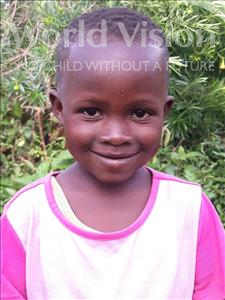 Choose a child to sponsor, like this little girl from Busitema, Jamira age 5