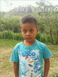 Choose a child to sponsor, like this little boy from Maya, Jose Estuardo age 7