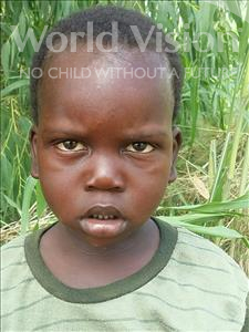 Choose a child to sponsor, like this little boy from Thundu, Steven age 3