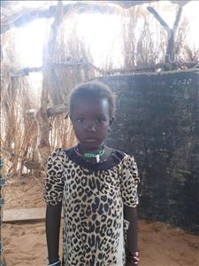 Choose a child to sponsor, like this little girl from Komabangou, Hawa age 8