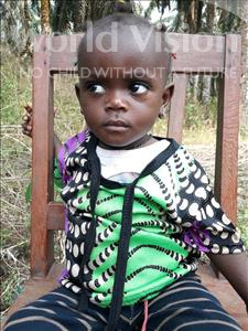 Choose a child to sponsor, like this little girl from Tegloma, Kadiatu age 2