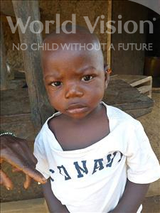 Choose a child to sponsor, like this little boy from Tegloma, Gassimu age 1