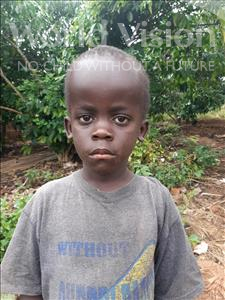 Choose a child to sponsor, like this little boy from Kibiga-Mulagi (Kimu), Mathias age 7