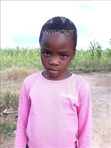 Choose a child to sponsor, like this little girl from Keembe, Malwa age 7