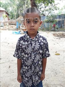 Choose a child to sponsor, like this little boy from Ghoraghat, Sihab age 7