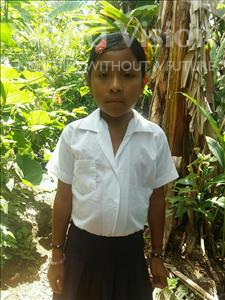 Choose a child to sponsor, like this little girl from Maya, Yesica Karina age 10