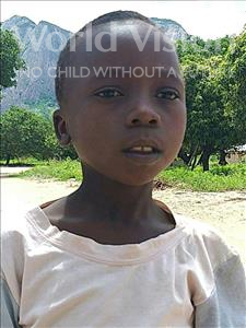 Choose a child to sponsor, like this little boy from Pheone, Joaquim age 7