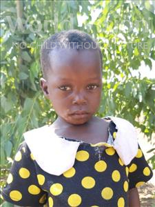 Choose a child to sponsor, like this little girl from Thundu, Eliza age 3