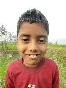 Choose a child to sponsor, like this little boy from Sarlahi, Nitesh Kumar age 9