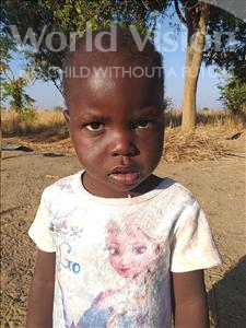 Choose a child to sponsor, like this little girl from Keembe, Busiku age 2