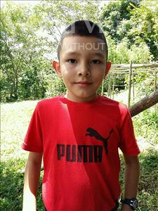 Choose a child to sponsor, like this little boy from Maya, Edgar Eduarli age 7