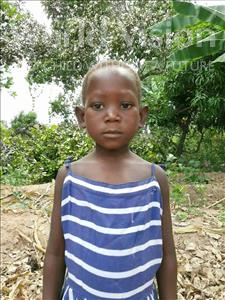 Choose a child to sponsor, like this little girl from Pheone, Cristina age 7