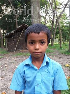 Choose a child to sponsor, like this little boy from Sarlahi, Rahul age 9