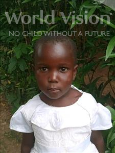 Choose a child to sponsor, like this little girl from Busitema, Patricia age 4