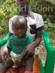 Choose a child to sponsor, like this little boy from Suwila, Nobby age 2