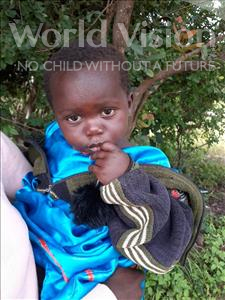 Choose a child to sponsor, like this little girl from Suwila, Mary age 2