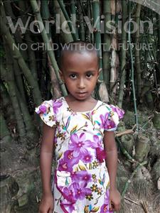 Choose a child to sponsor, like this little girl from Ghoraghat, Monika Mostari age 8