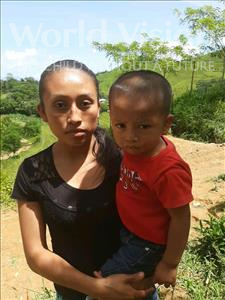 Choose a child to sponsor, like this little boy from Maya, Deiler Abisai age 2