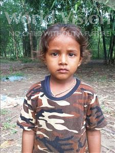 Choose a child to sponsor, like this little boy from Sarlahi, Amarjit age 3