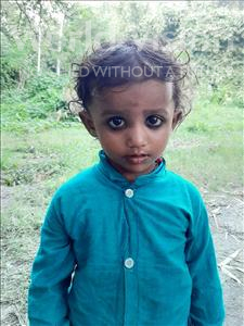 Choose a child to sponsor, like this little boy from Sarlahi, Sima age 2