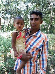 Choose a child to sponsor, like this little girl from Ghoraghat, Israt Mim age 2