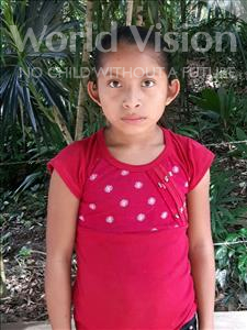 Choose a child to sponsor, like this little girl from Maya, Yerlin Yarixa age 9