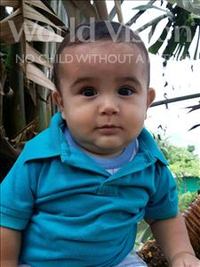 Choose a child to sponsor, like this little boy from Maya, Carlos Daniel age 1