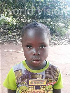 Choose a child to sponsor, like this little girl from Kazuzo, Janete Antonio age 6