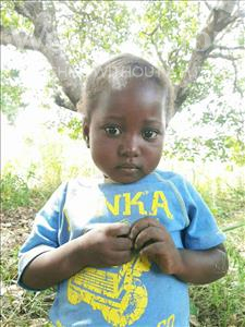 Choose a child to sponsor, like this little girl from Pheone, Atija Joaquim age 5
