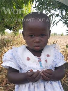 Choose a child to sponsor, like this little girl from Thundu, Betania age 3