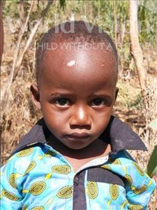 Choose a child to sponsor, like this little boy from Thundu, Vincent age 3