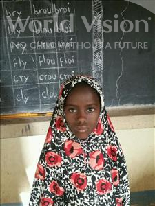Choose a child to sponsor, like this little girl from Komabangou, Mardiya age 9