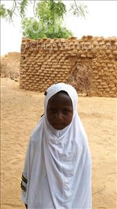 Choose a child to sponsor, like this little girl from Komabangou, Aissatou age 7