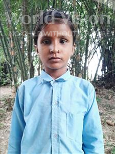 Choose a child to sponsor, like this little girl from Sarlahi, Priti Kumari age 8