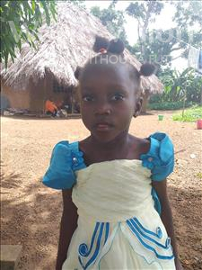 Choose a child to sponsor, like this little girl from Imperi, Yeanie age 5