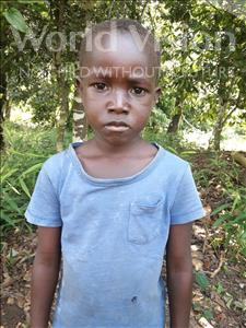 Choose a child to sponsor, like this little boy from Tegloma, James age 7