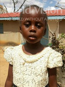 Choose a child to sponsor, like this little girl from Kilimatinde, Patrisha Jastin age 5