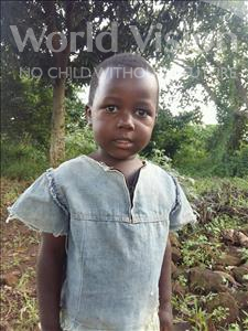 Choose a child to sponsor, like this little girl from Kibiga-Mulagi (Kimu), Namakula age 3