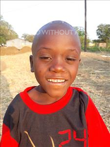Choose a child to sponsor, like this little boy from Keembe, Prosper age 8